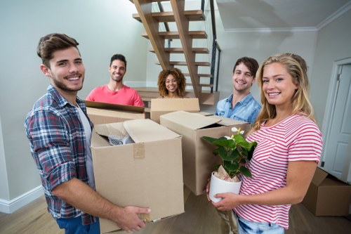 Cubic-yard rate example for household storage and clearance