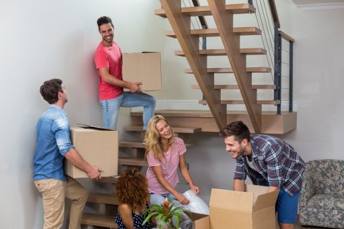 Office removals team planning a workplace relocation in Becontreeheath