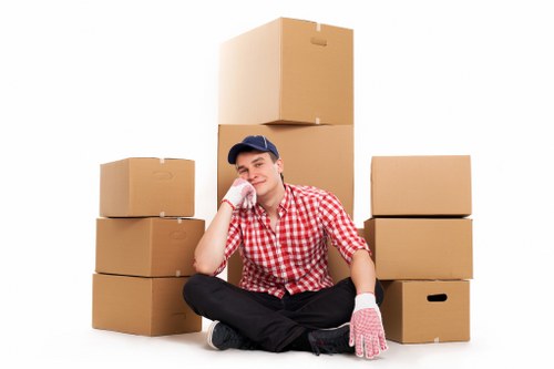 Business paperwork stored safely in Becontreeheath records facility